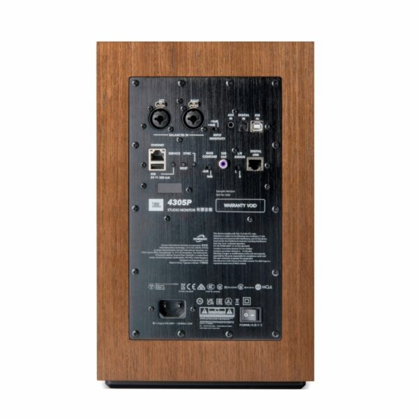 JBL 4305P Bakside 2 Valnott 1200x1200 1 - JBL 4305P Studio Monitor - 4305p - AudioCenteret AS
