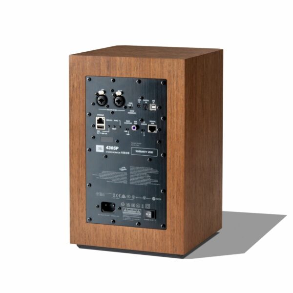 JBL 4305P Bakside Valnott 1200x1200 1 - JBL 4305P Studio Monitor - 4305p - AudioCenteret AS