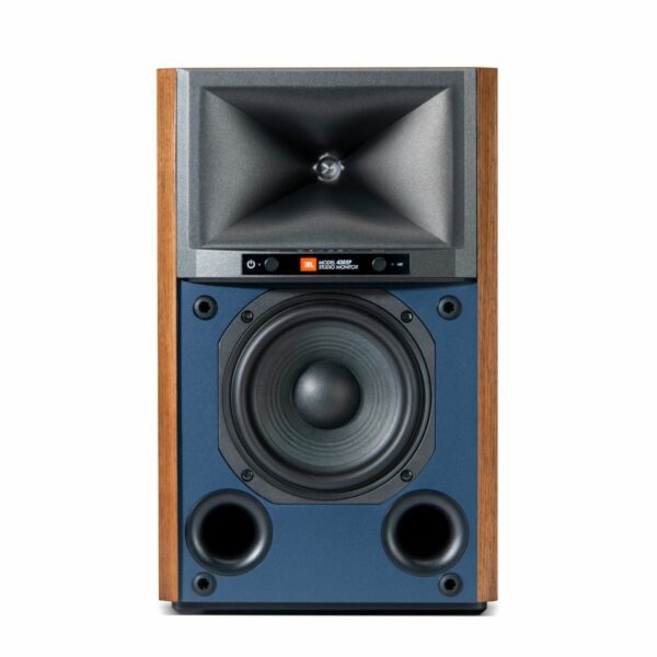 JBL 4305P Front uten deksel Valnott 1200x1200 1 - JBL 4305P Studio Monitor - 4305p - AudioCenteret AS
