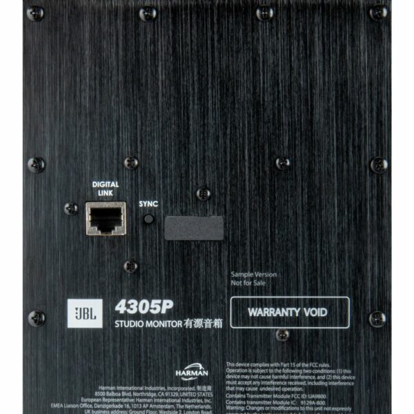 JBL 4305P Koblingspanel 2 1200x1200 1 - JBL 4305P Studio Monitor - 4305p - AudioCenteret AS