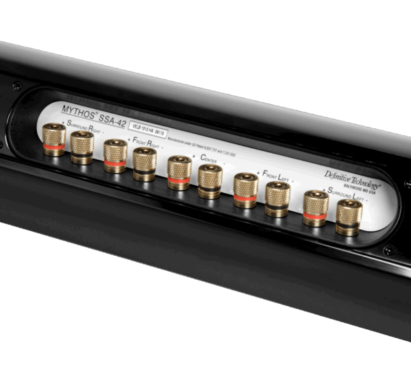 Mythos SSA42 studio detail 1 - Definitive Technology Mythos SSA-42 - Mythos SSA-42 - AudioCenteret AS