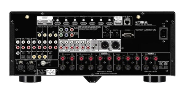 RXA3080 back - Yamaha RX-A3080 - rxa3080 - AudioCenteret AS
