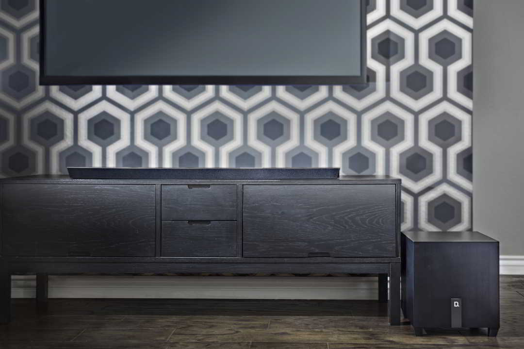 definite technology soundbar w studio micro wifi wireless speaker lifestyle 001 - Definitive Technology W Studio Micro - w studio micro - AudioCenteret AS