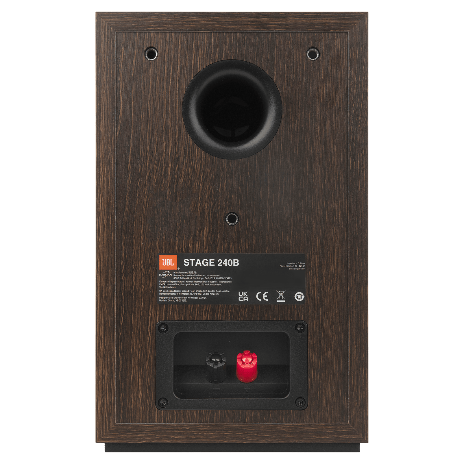 LS JBL Stage2 240B Back BLK - JBL Stage 240B - 240B - AudioCenteret AS