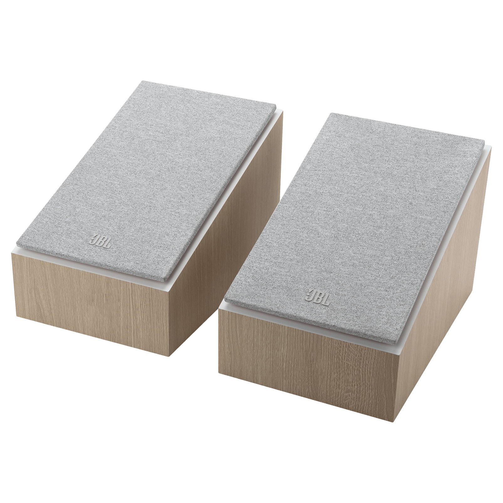 LS JBL Stage2 240H Front QtrLeft Pair WHT - JBL Stage 240H - 240H - AudioCenteret AS