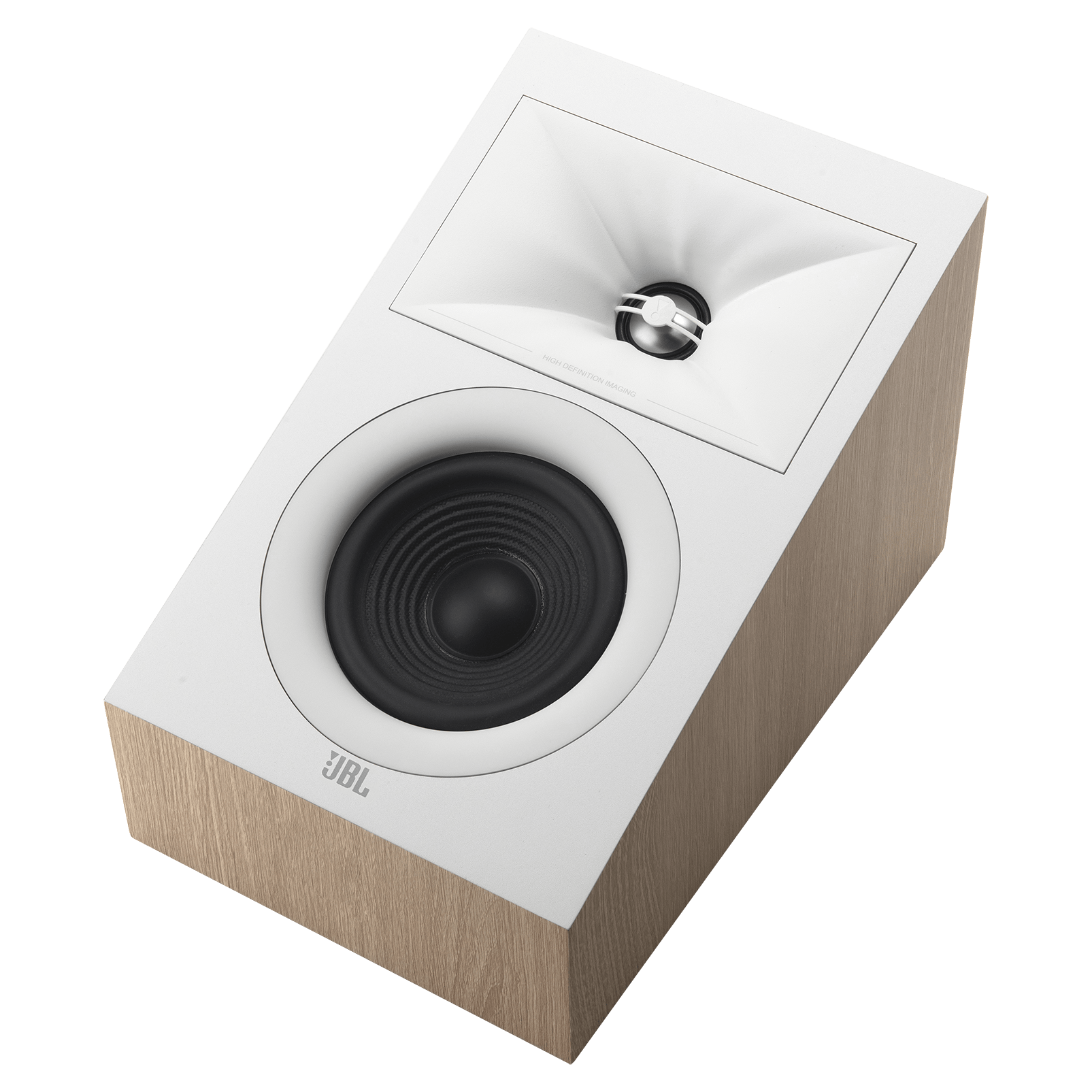 LS JBL Stage2 240H Front QtrLeft Without Grille 2 WHT - JBL Stage 240H - 240H - AudioCenteret AS