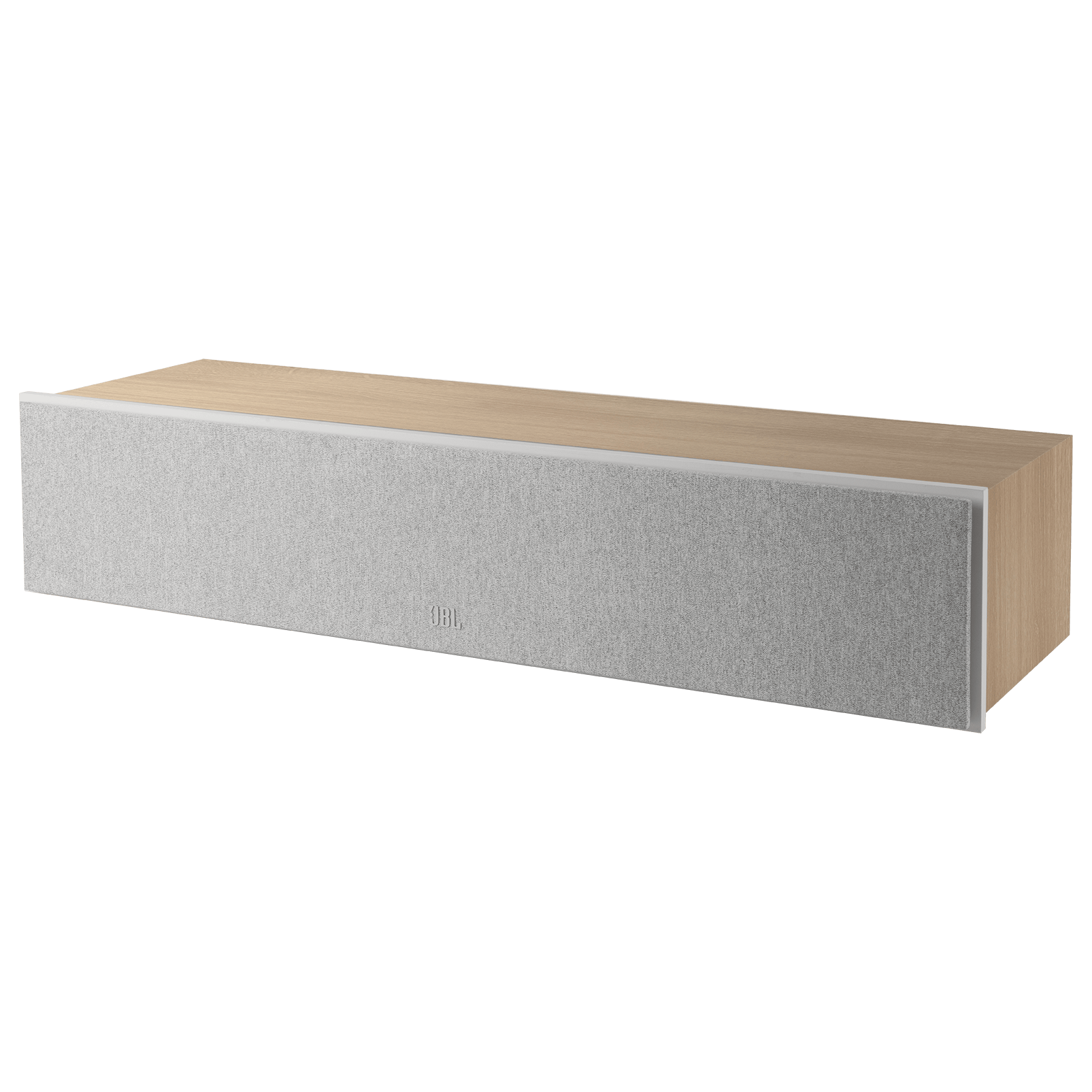 LS JBL Stage2 245C Front Qtr Left With Grille 2 WHT - JBL Stage 245C - Stage 245C - AudioCenteret AS