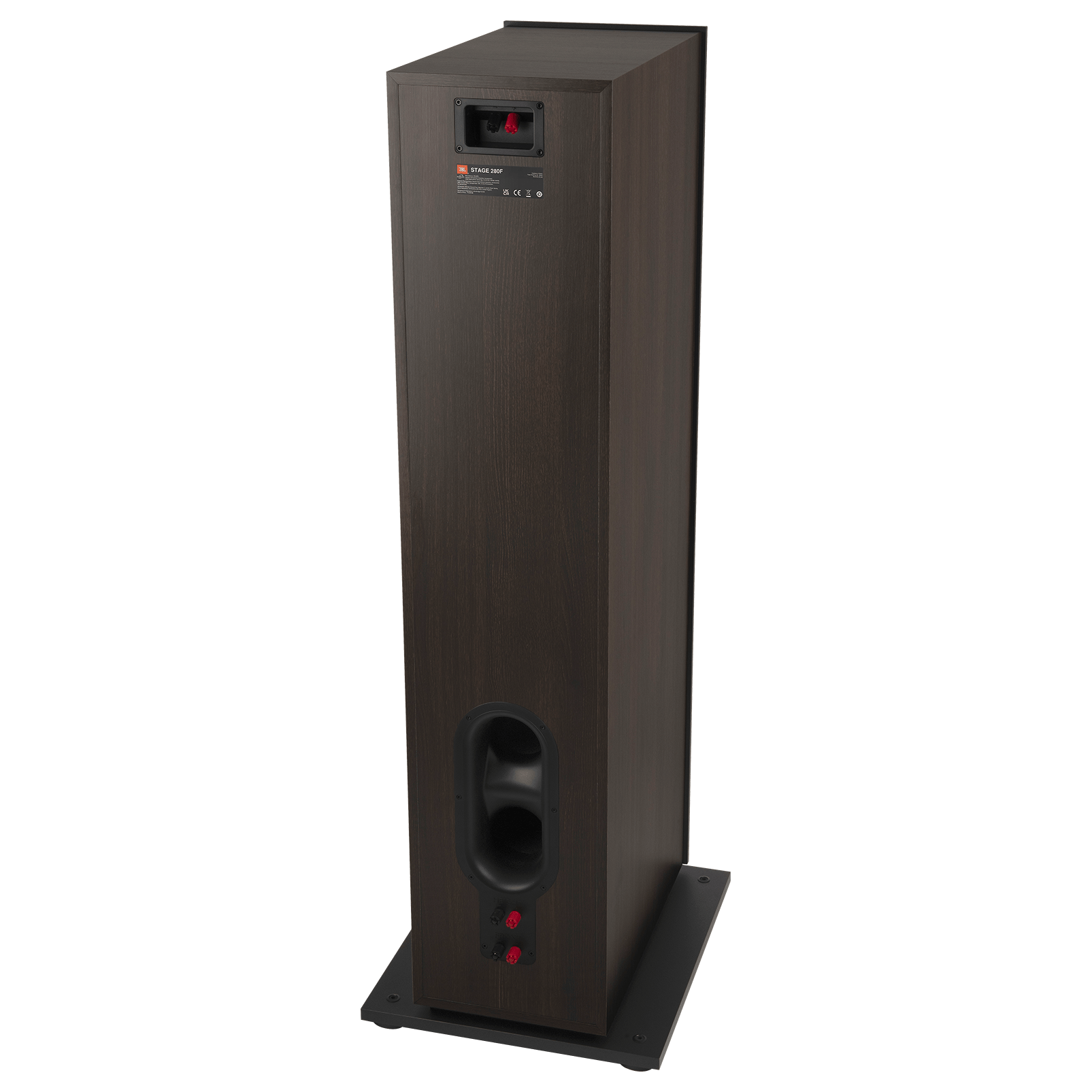 LS JBL Stage2 280F Back QtrLeft 2 BLK - JBL Stage 280F - Stage 280F - AudioCenteret AS