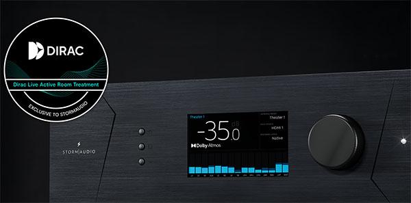 StormAudio Activates Dirac Live Active Room Treatment