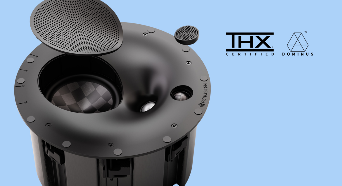 Perlisten Audio debuts world’s first THX Certified Dominus in-ceiling speakers